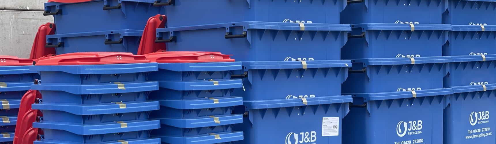 A large selection of small and large wheelie bins plus skips for the hospitality industry