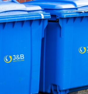 Wheelie bins - recycling and general waste