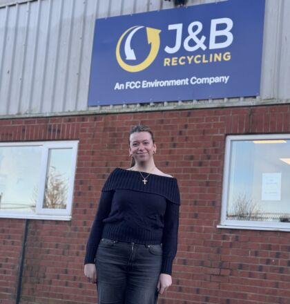 Photo of customer service apprentice for J&B Recycling