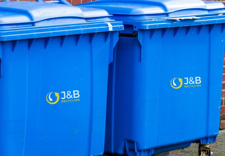 Wheelie bins - recycling and general waste