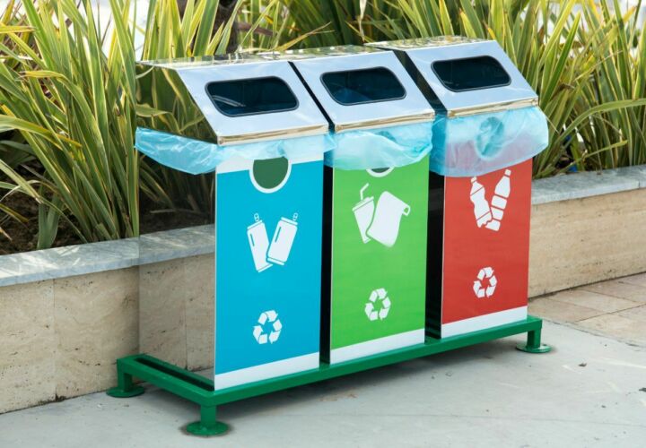 Waste recycling for schools, universities and colleges.